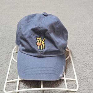 Life Is Good Navy Cap with Dog Design